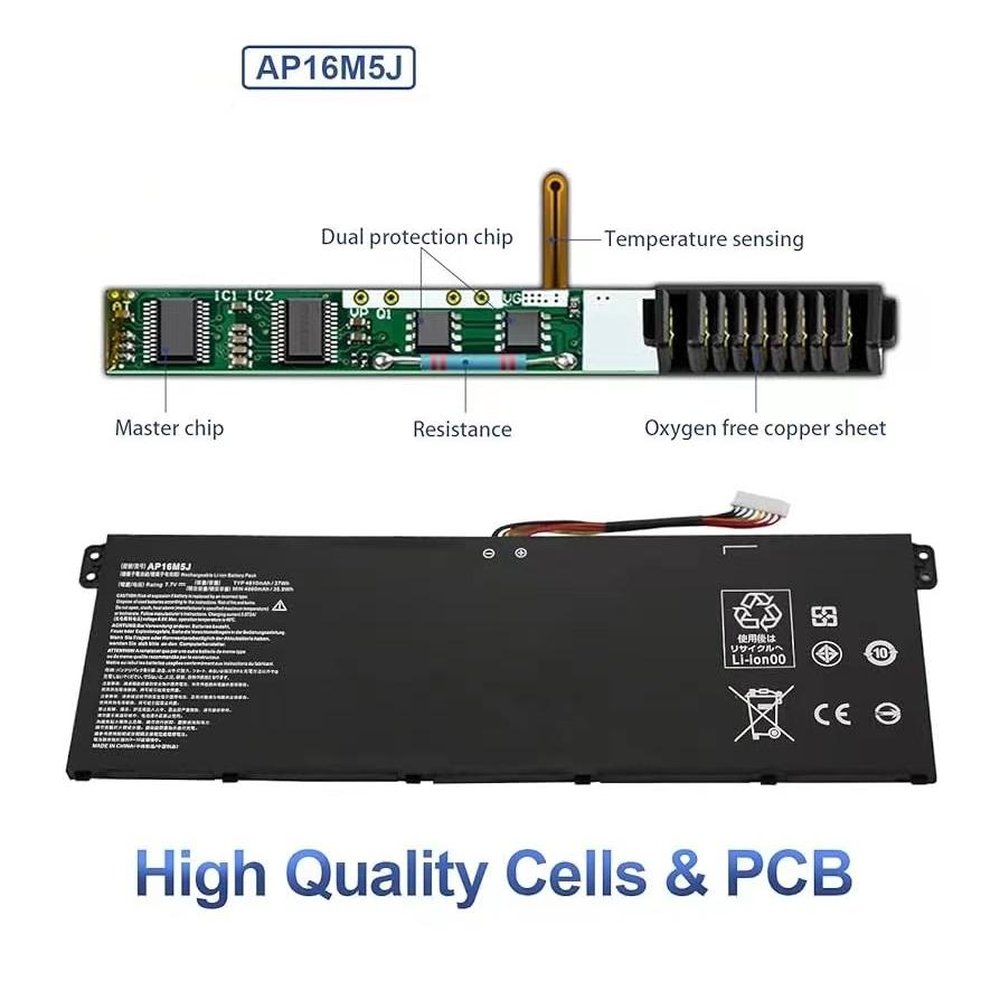 Replacement Laptop Notebook Battery AP16M5J - Image 6