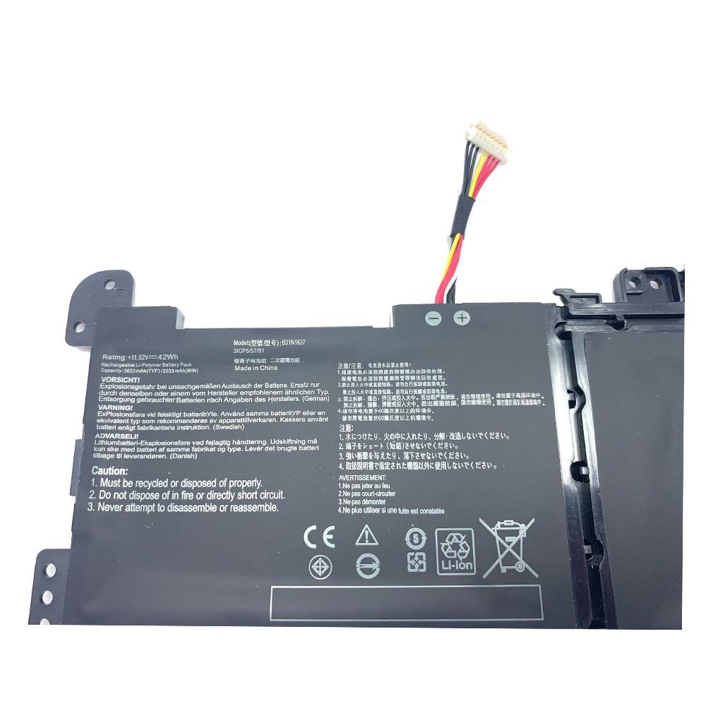Replacement Laptop Notebook Battery B31N1637 - Image 5