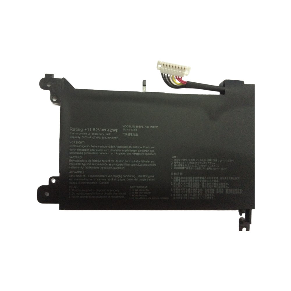 Replacement Laptop Notebook Battery B31N1705 - Image 3