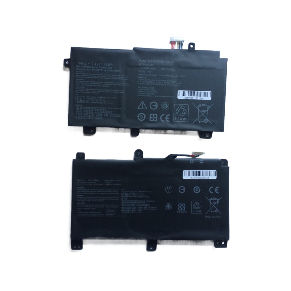 Replacement Laptop Notebook Battery B31N1726(long Cable) - Image 5