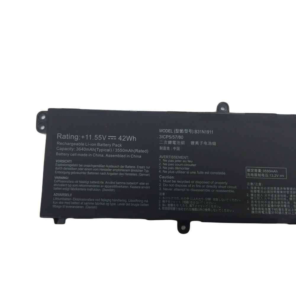 Replacement Laptop Notebook Battery B31N1911 - Image 2