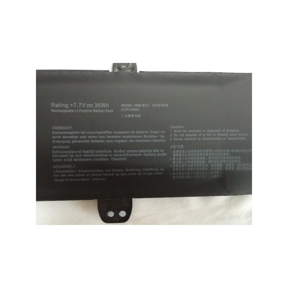 Replacement Laptop Notebook Battery C21N1618 - Image 3