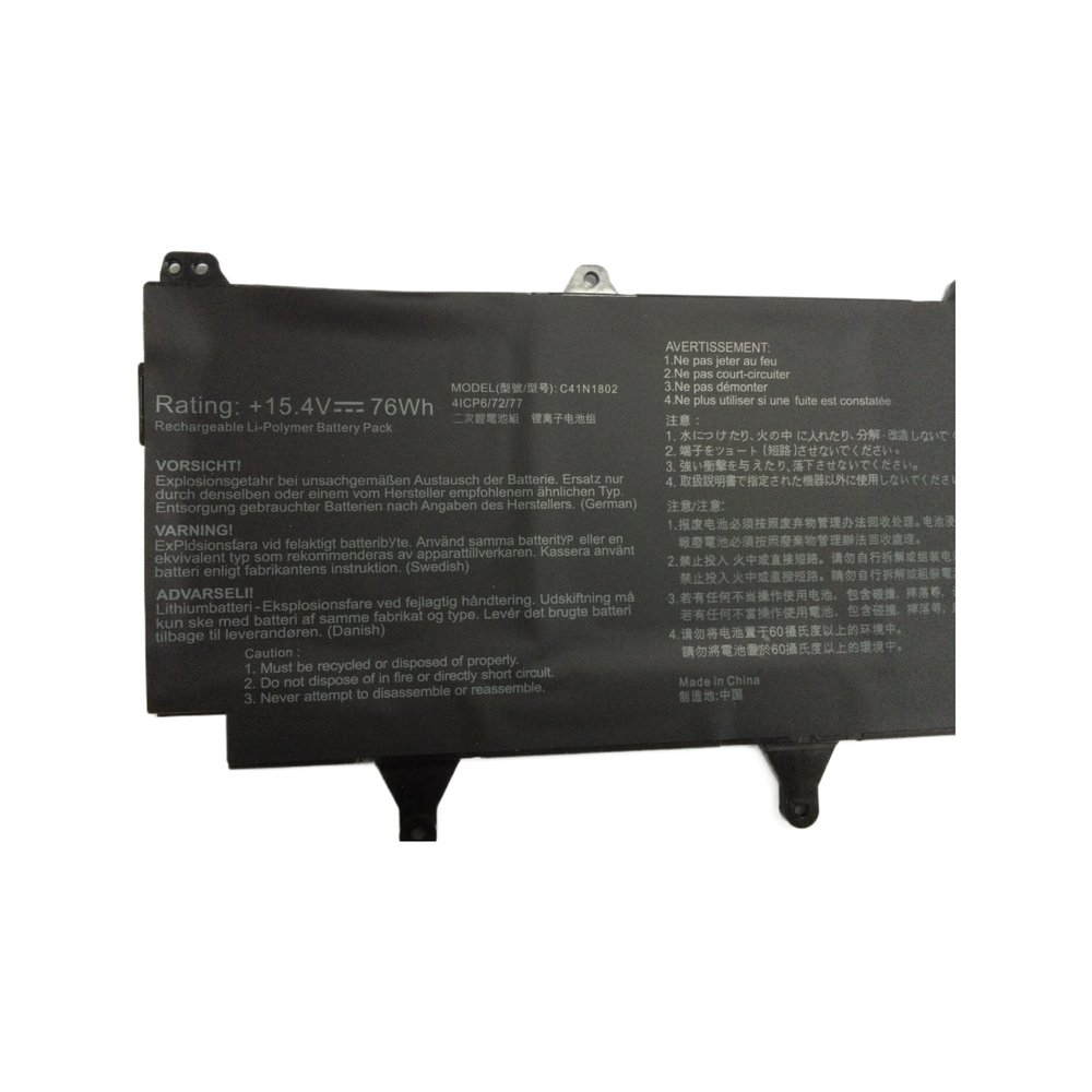 Replacement Laptop Notebook Battery C41N1802 - Image 5