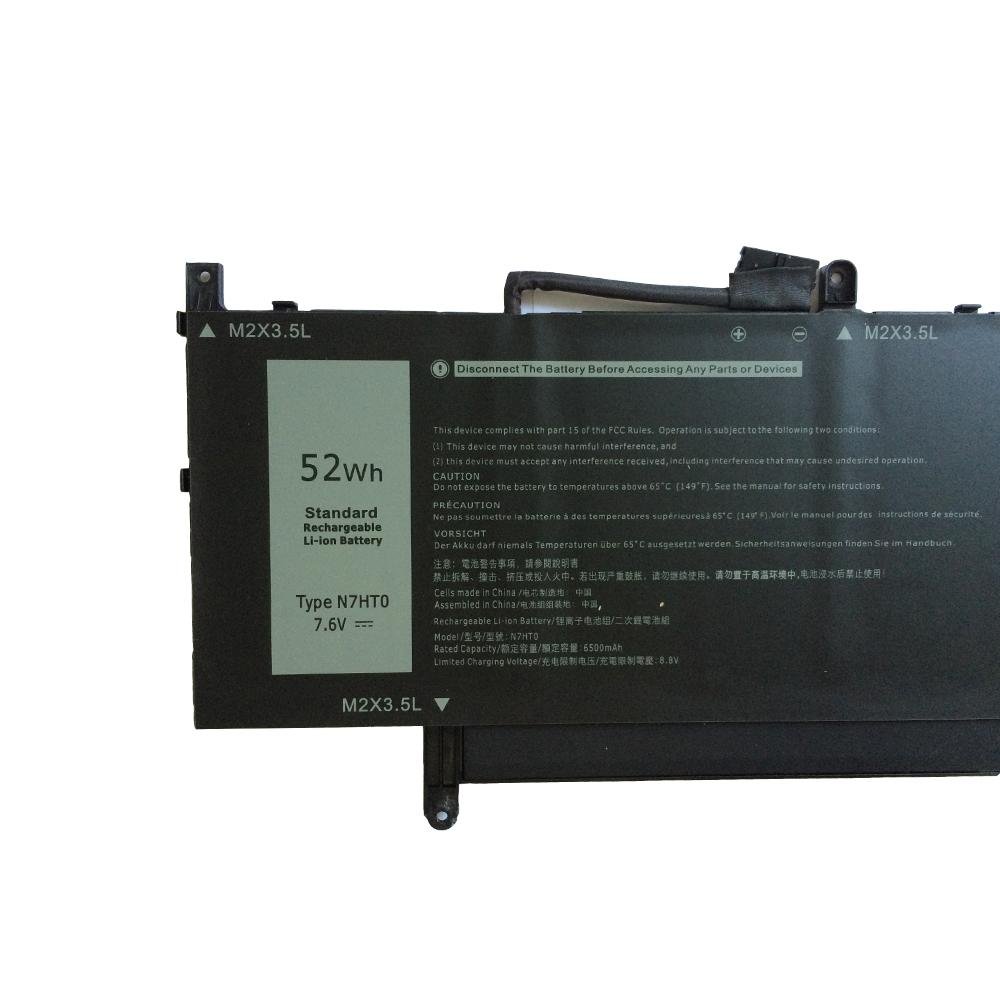 Replacement Laptop Notebook Battery N7HT0 - Image 2
