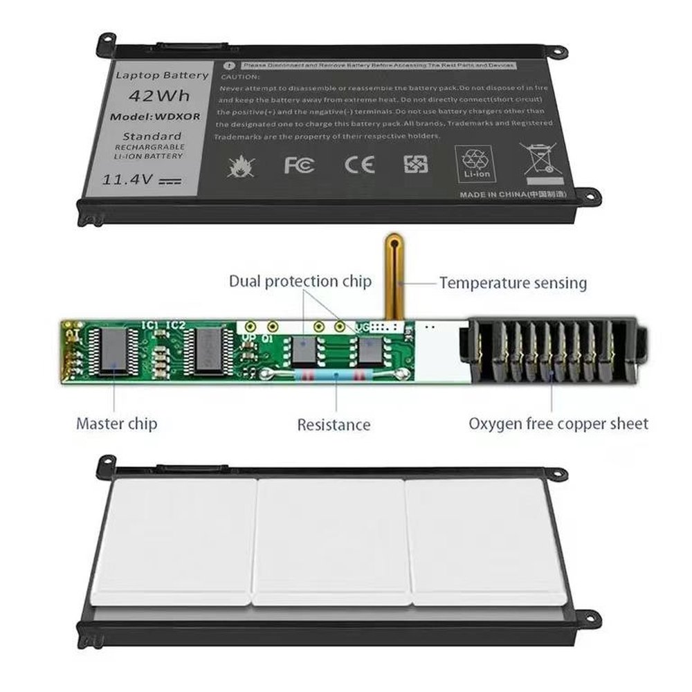 Replacement Laptop Notebook Battery WDXOR - Image 7