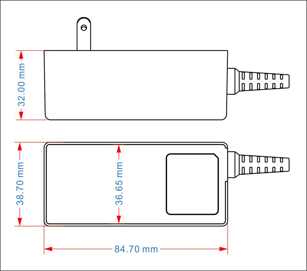 microsoft 24W Power Supply 15V1.6A Laptop Adapter - Image 3