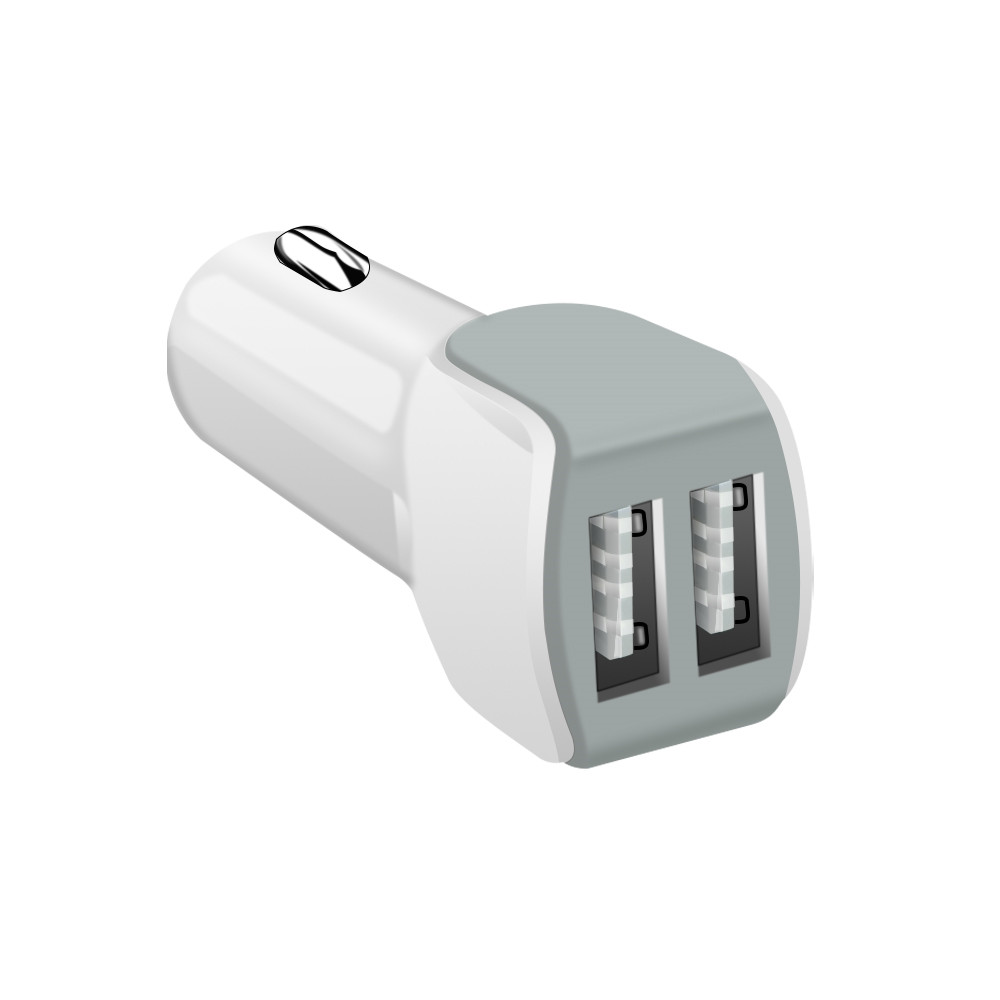 plastic usb car charger adapter 2 port wholesale - Image 5