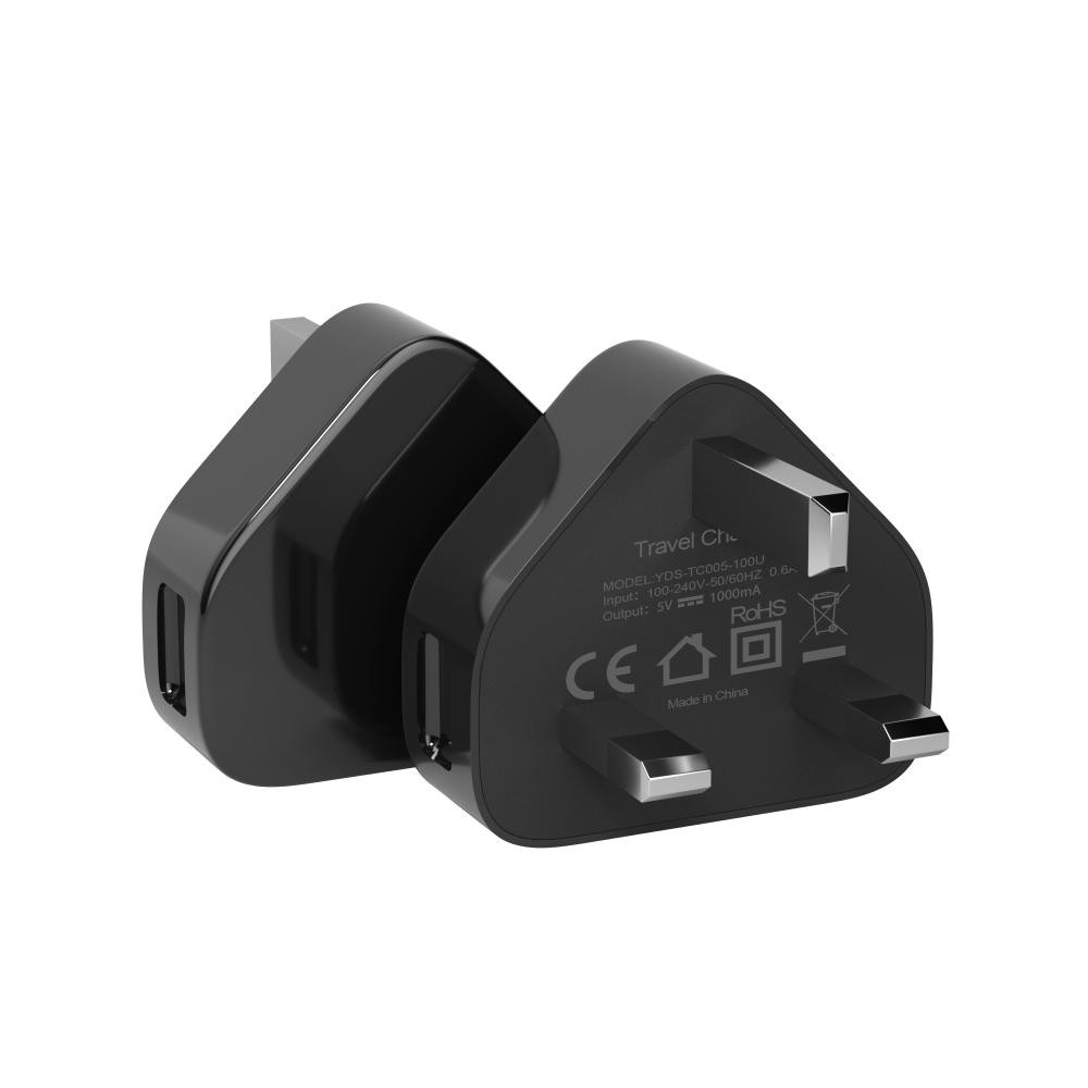 uk 3 pin usb single port 5w usbcharger - Image 2