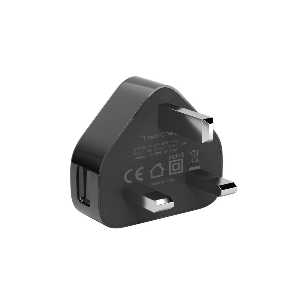 uk 3 pin usb single port 5w usbcharger - Image 3