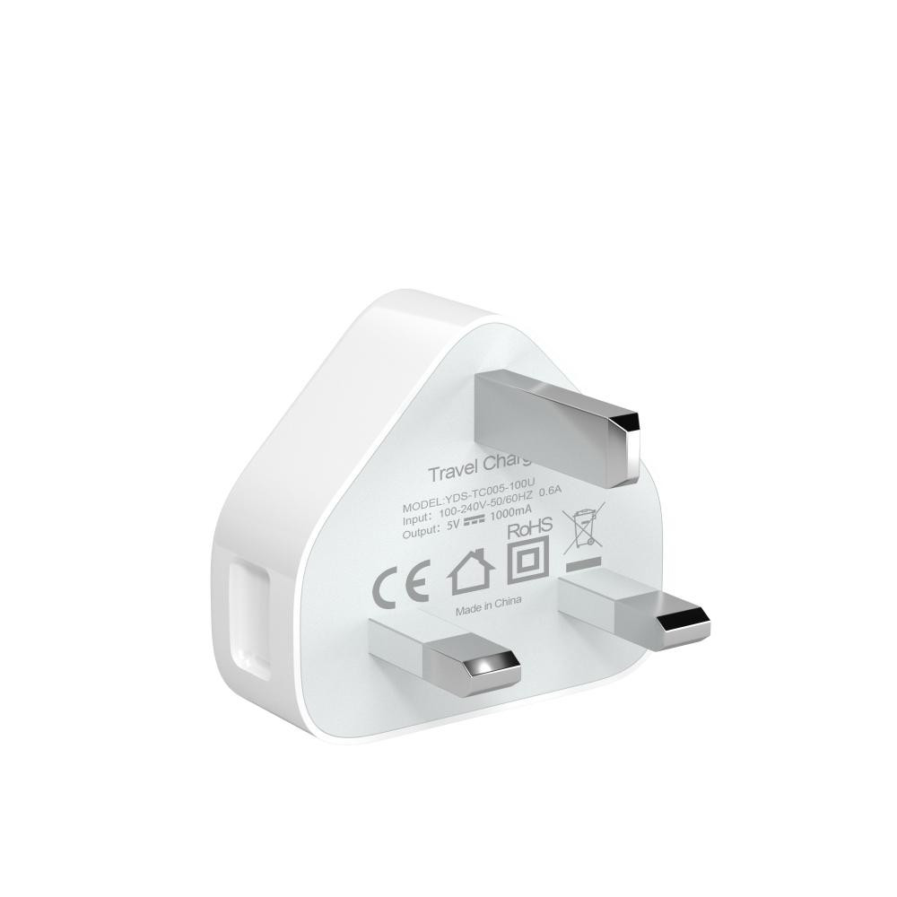uk 3 pin usb single port 5w usbcharger - Image 4