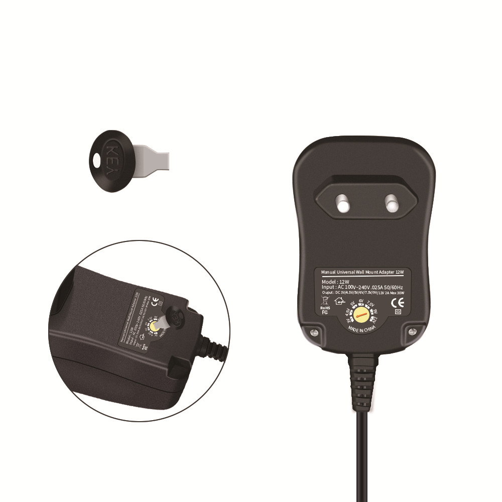 universal 12w manual universal adapter charger - Image 4